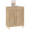 vidaXL Sideboard Sonoma Oak 69.5x34x90 cm Engineered Wood