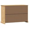 vidaXL Sideboard with Drawers VIGO 113x40x75 cm Solid Wood Pine