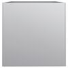 vidaXL Planter Silver 62x47x46 cm Galvanised Steel