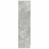 vidaXL Highboard Concrete grey 31.5 x 32 x 124 cm Engineered wood