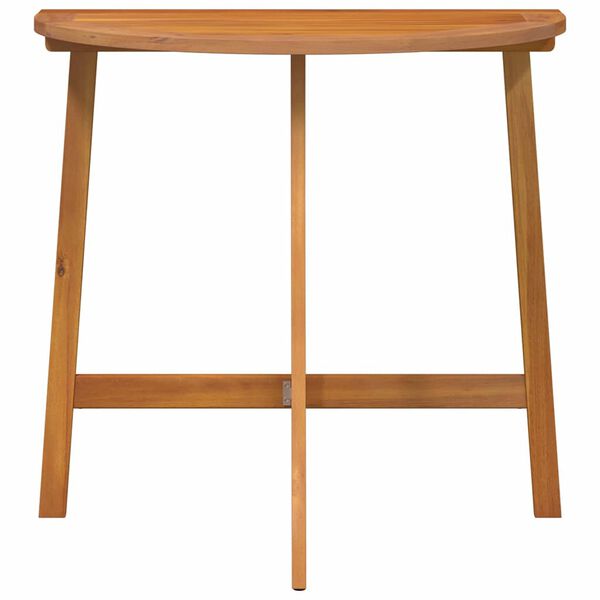 vidaXL Garden Table Folding Brown 78 x 46 x 75 cm Solid Acacia Wood