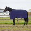 vidaXL Horse Blanket Navy Blue Polyester