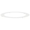 vidaXL suitable for Flat Tree Ring White &Oslash;90/120 cm Steel