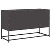 vidaXL TV Cabinet Black 100.5x39x60.5 cm Cold-rolled Steel