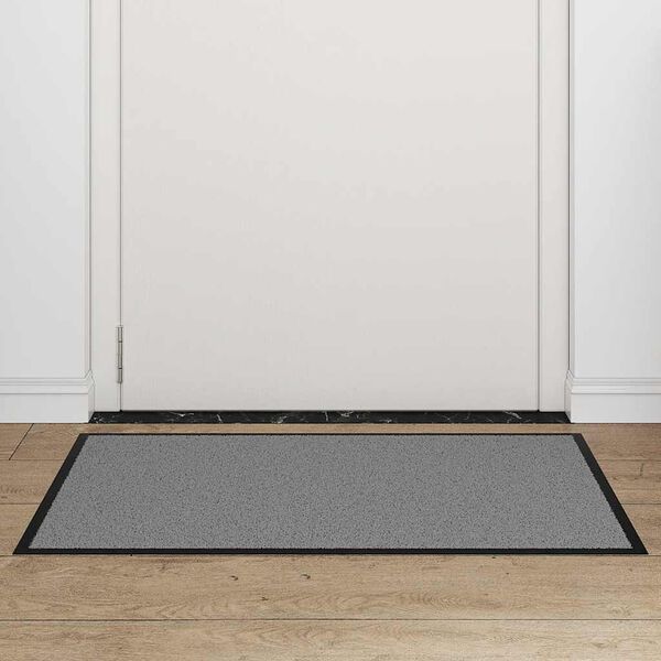 vidaXL Doormat Grey 60x90 cm