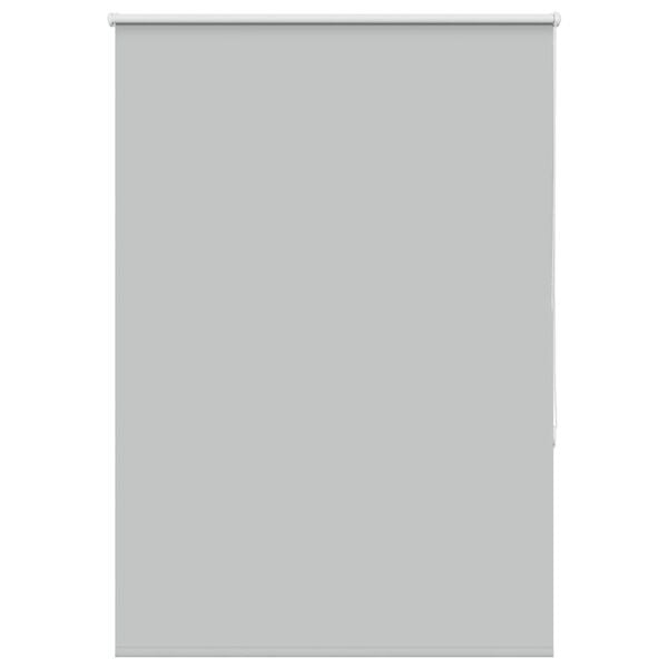 vidaXL Roller Blind Blackout Light Grey 95x175 cm Fabric Width 90.7 cm Polyester