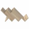 vidaXL Magazine Rack Sonoma Oak 53 x 40 x 28.5 cm Engineered Wood