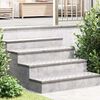 vidaXL Stair Tread Rectangular 4 pcs Silver 100 x 20 cm Aluminium