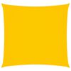 vidaXL Sunshade Sail Oxford Fabric Square 7x7 m Yellow