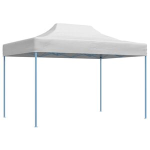 vidaXL Professional Folding Party Tent 280x410x315 cm Steel White