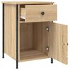vidaXL Bedside Cabinet Sonoma Oak 40x42x60 cm Engineered Wood