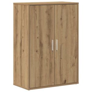 vidaXL Sideboard Artisan Oak 60 x 31 x 84 cm Engineered Wood