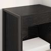 vidaXL Book Cabinet Black Oak 40 x 30 x 86.5 cm Engineered Wood