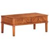 vidaXL Coffee Table 100x50x41 cm Solid Acacia Wood