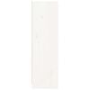 vidaXL Bookcase White 70x33x110 cm Solid Wood Pine
