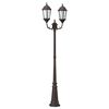 vidaXL Garden Light Bronze 68 x 20 x 235 cm Aluminium and Glass