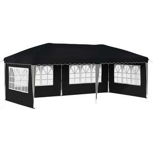vidaXL Pop-up Party Tent 575 x 289 x 245 cm Antracite
