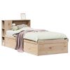 vidaXL Bed Frame without Mattress 90x190 cm Single Solid Wood Pine