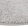 vidaXL Anti-slip Shaggy Rug Grey 120 x 120 cm PP