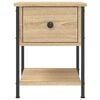 vidaXL Bedside Tables 2 pcs Sonoma Oak 34x35.5x45 cm Engineered Wood