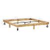vidaXL Bed Frame without Mattress Solid Mango Wood 200x200 cm