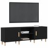 vidaXL TV Cabinet Black Oak 150 x 30 x50 cm Engineered Wood