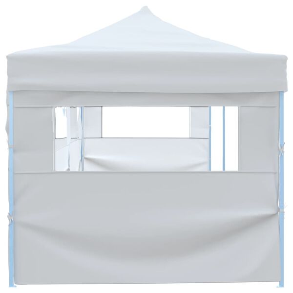 vidaXL Folding Pop-up Party Tent with 5 Sidewalls 3x9 m White