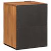 vidaXL Bathroom Hanging Cabinet Brown 38 x 33 x 48 cm Solid Mango Wood