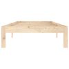 vidaXL Bed Frame without Mattress Solid Wood Pine 90x200cm