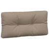 vidaXL Pallet Cushions 5 pcs Taupe Fabric
