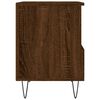 vidaXL Bedside Cabinets 2 pcs Brown Oak 40x35x50 cm Engineered Wood