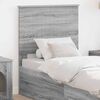 vidaXL Headboard with Headboard Grey Sonoma 75 cm Engineered wood
