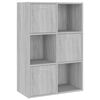 vidaXL Storage Cabinet Grey Sonoma 60x29.5x90 cm