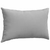 vidaXL Sofa Pillows 2 pcs Grey 50 x 30 cm Fabric