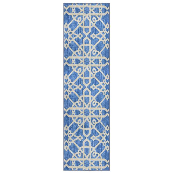 vidaXL Carpet Runner Blue 80x300 cm