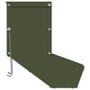 vidaXL Rabbit Feeder Olive Green 12.5 x 26 x 28.5 cm Cold-Rolled Steel
