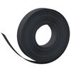 vidaXL Garden Edgings 5 pcs Black 10 m 10 cm Polyethylene
