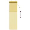 vidaXL Window Blinds & Shades Other Manual Yellow Bamboo