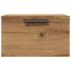 vidaXL Wall-mounted Bedside Cabinets 2 pcs Artisan Oak 34x30x20 cm