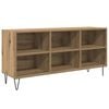 vidaXL TV Cabinet 103.5 x 30 x 50 cm Artisan Oak Engineered Wood