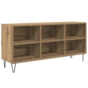 vidaXL TV Cabinet 103.5 x 30 x 50 cm Artisan Oak Engineered Wood