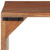 vidaXL Wall Shelf 40x30x40 cm Solid Acacia Wood