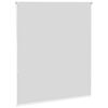 vidaXL Roller Blind Blackout White 140x130 cm Fabric Width 136.6 cm Polyester