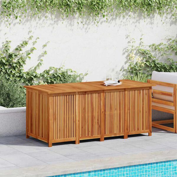 vidaXL Garden Storage Box 200x80x75 cm Solid Wood Acacia