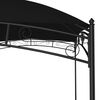 vidaXL Garden Gazebo 3x3 m Anthracite 180 g/m&sup2;