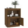 vidaXL Sideboard Honey Brown 60x34x75 cm Solid Wood Pine