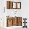vidaXL 4 Piece Kitchen Cabinet Set Lyon Old Wood Engineered Wood
