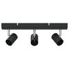 vidaXL Ceiling Spotlight Black 38 x 6.5 x 11.5 cm Steel