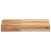 vidaXL Floating Shelves 3 pcs 40x30x4 cm Oil Finished Solid Wood Acacia