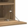 vidaXL TV Cabinet Set Wall-mounted 6 pcs Artisan oak Engineered wood